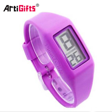 Hot sale delicate custom interchangeables montre bracelet en silicone